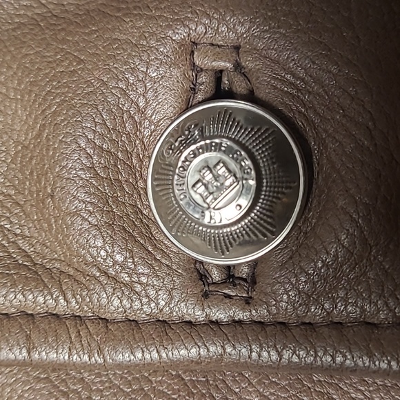 KENNETH COLE BROWN LEATHER VEST - Picture 4 of 10